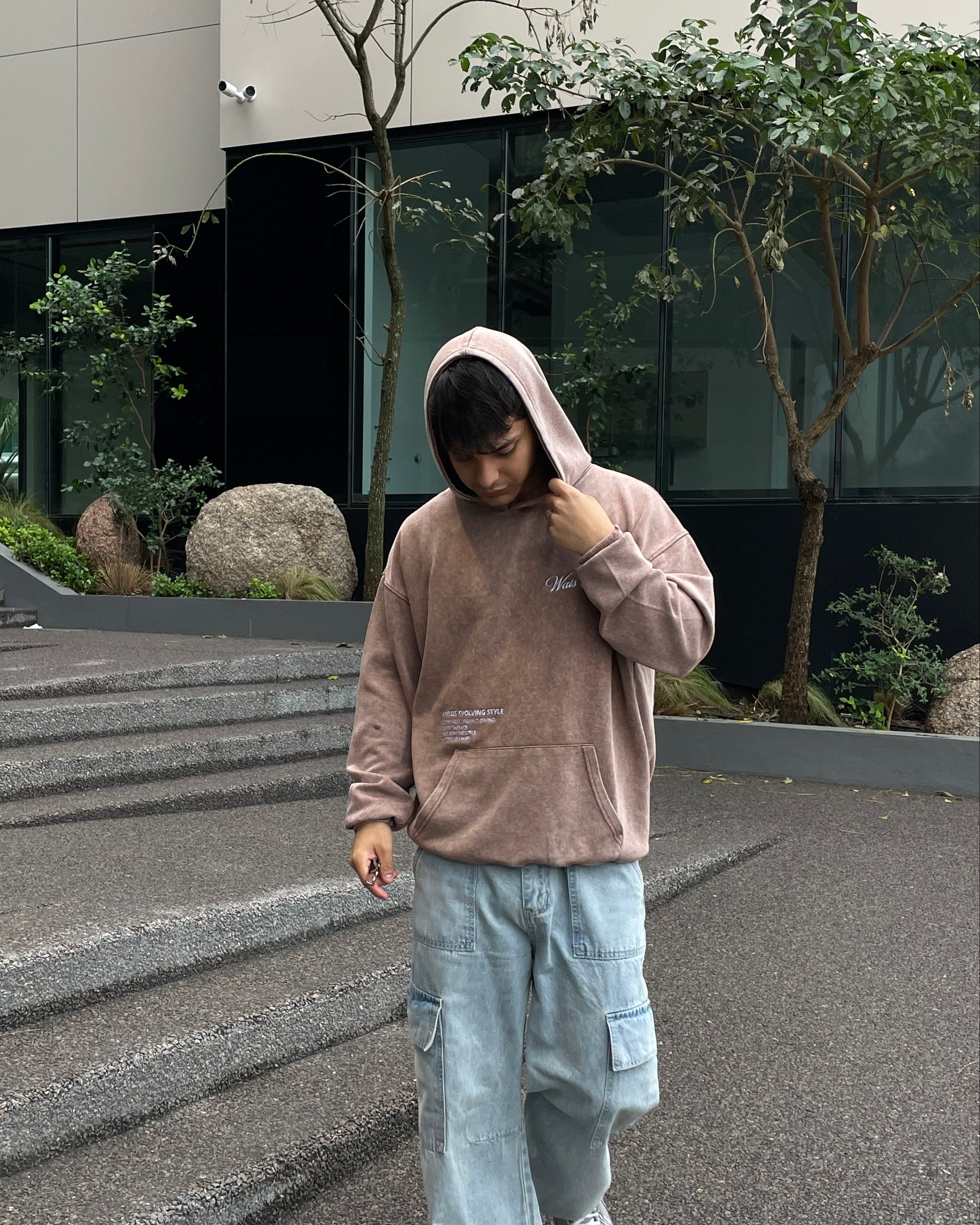 HOODIE MOCA EMBORDARY