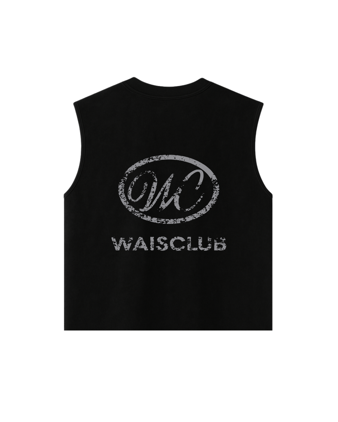 Musculosa Worn Black