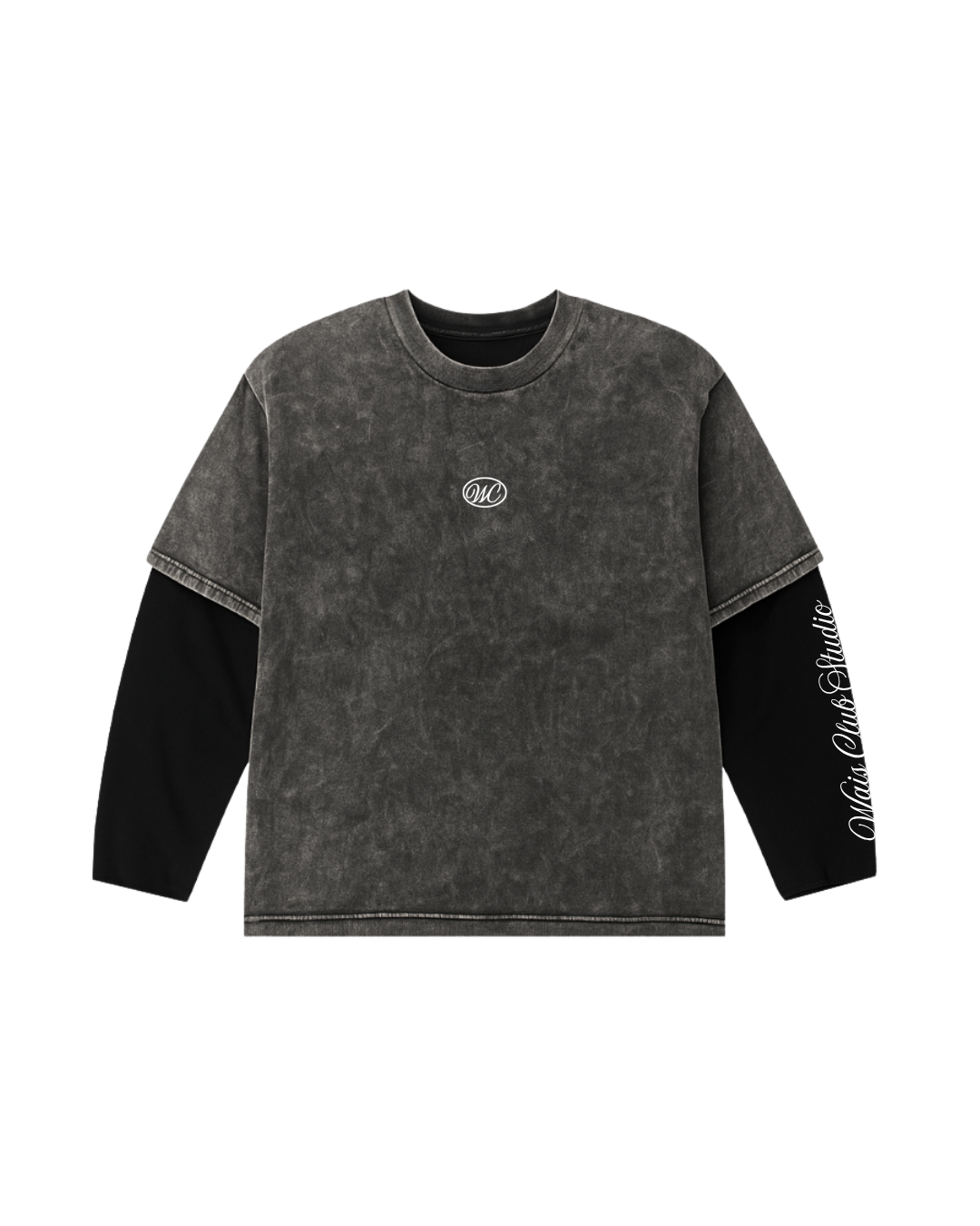 REMERA CURSIVE DOUBLESLEEVE