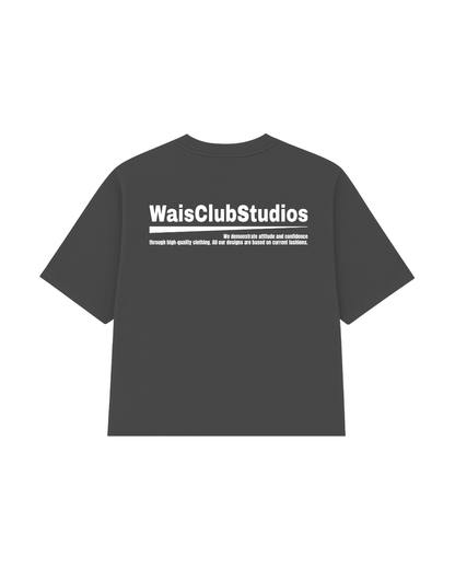 Remera Attitude and Confidence Grey