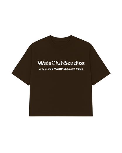 Remera Zip Code Brown