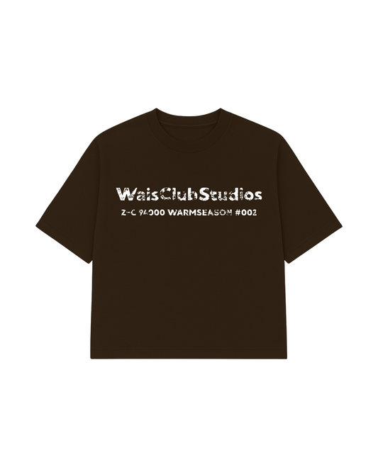 Remera Zip Code Brown