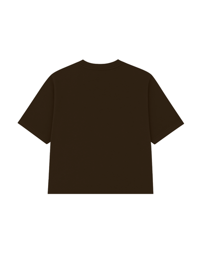 Remera Zip Code Brown