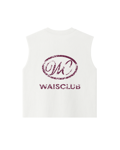 Musculosa Worn White