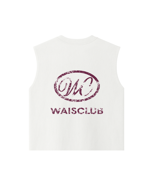 Musculosa Worn White