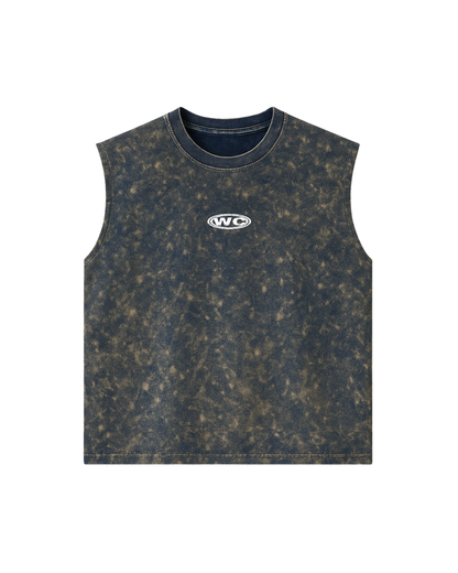 Musculosa Qualities Blue Washed