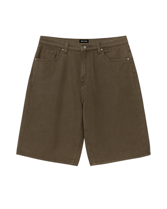 bermuda baggy brown