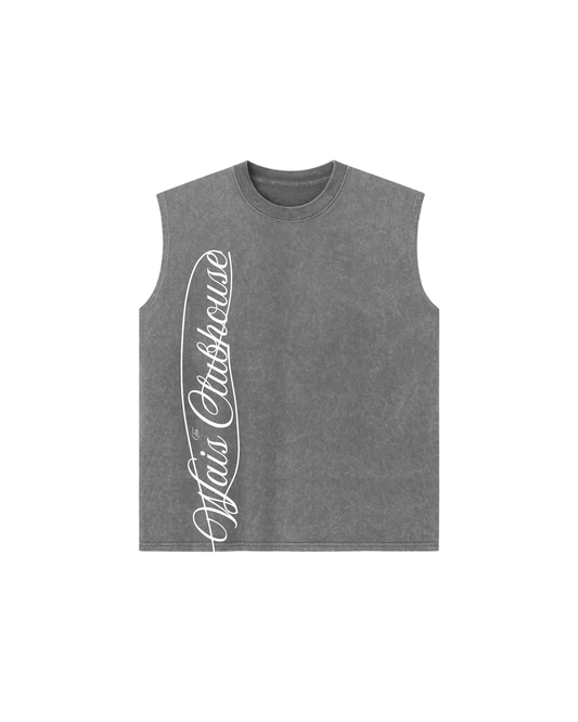 Musculosa grey washed