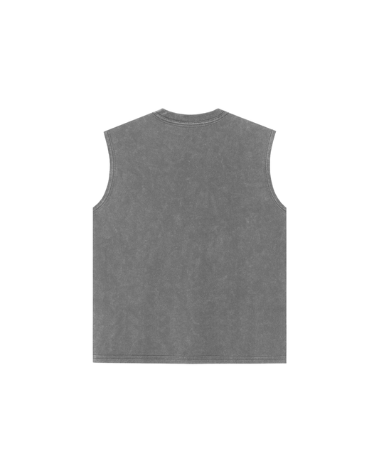 Musculosa grey washed