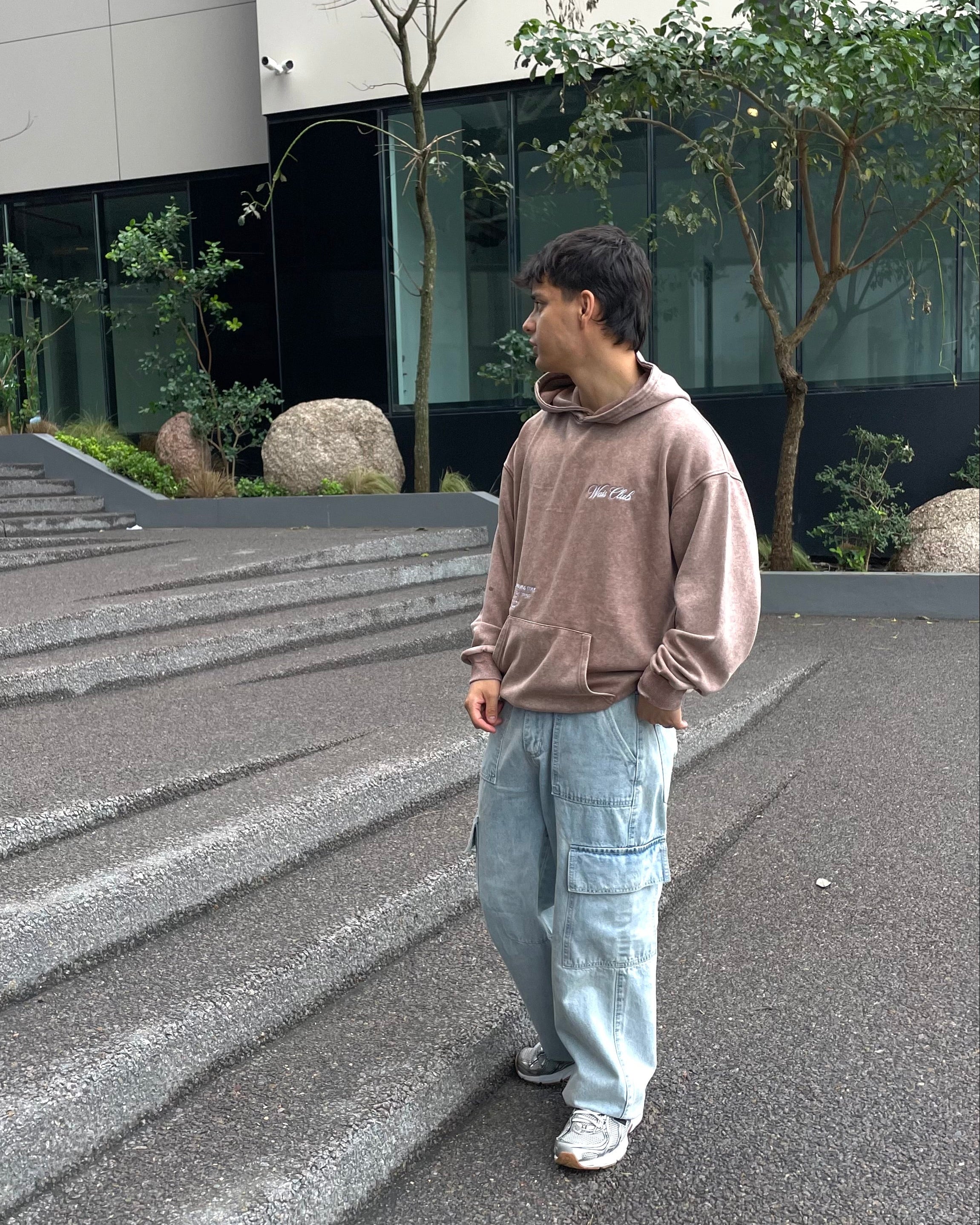 HOODIE MOCA EMBORDARY