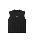 MUSCULOSA BLACK WASHED EMBROIDERY