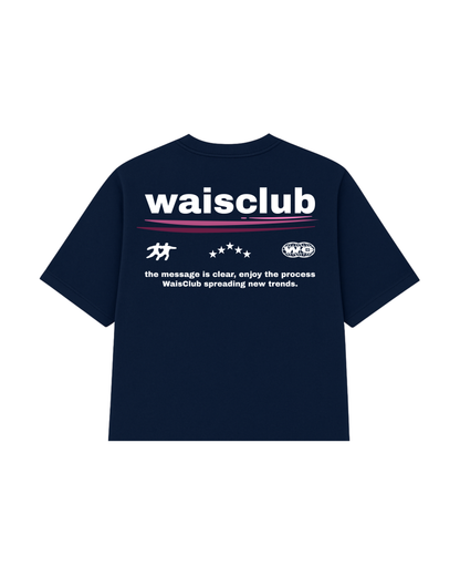 Remera Enjoy Blue Navy