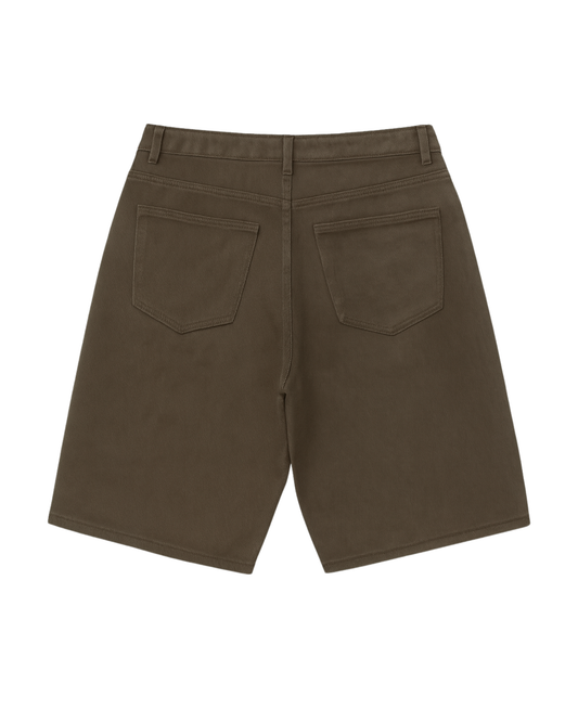 bermuda baggy brown