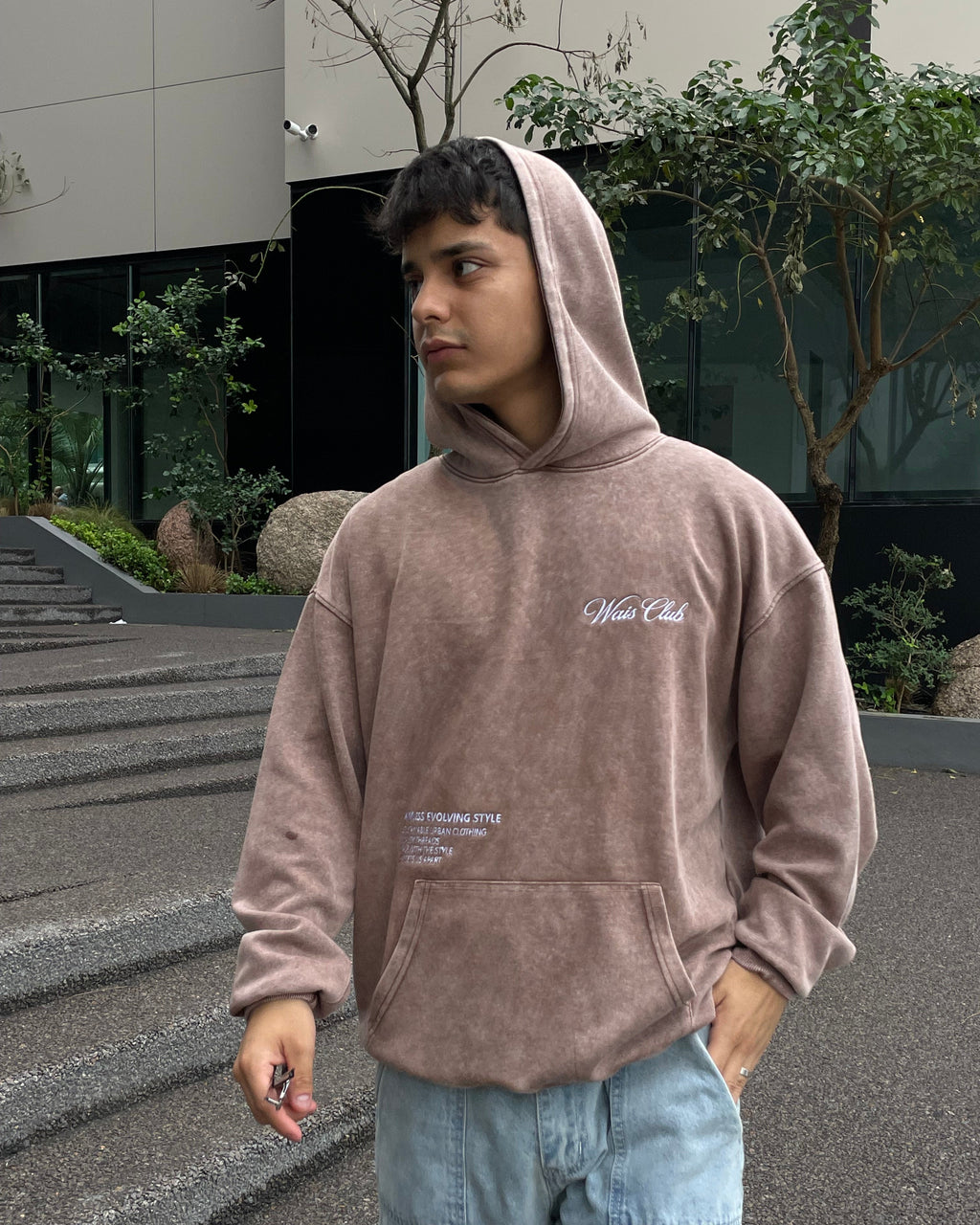 HOODIE MOCA EMBORDARY