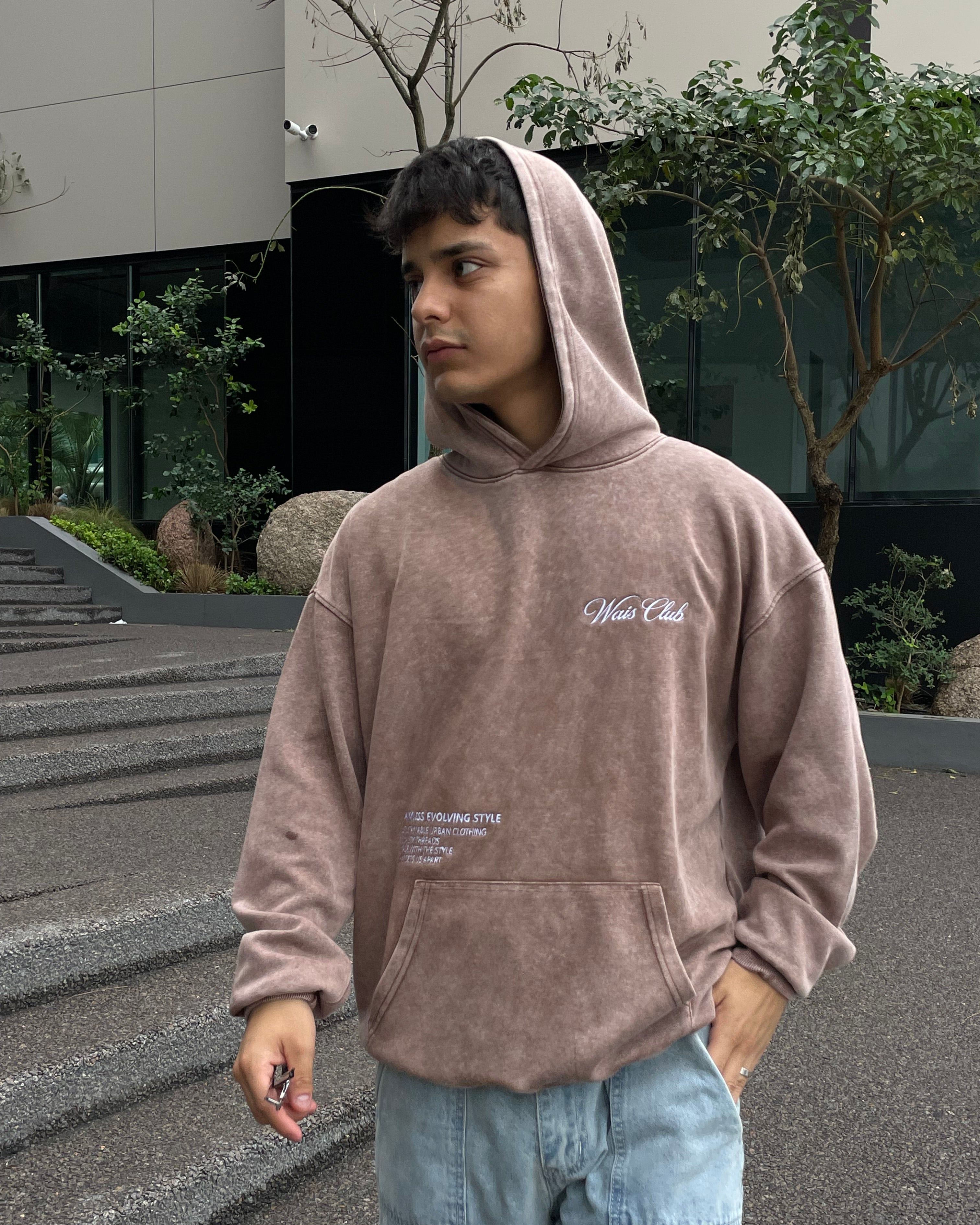 HOODIE MOCA EMBORDARY