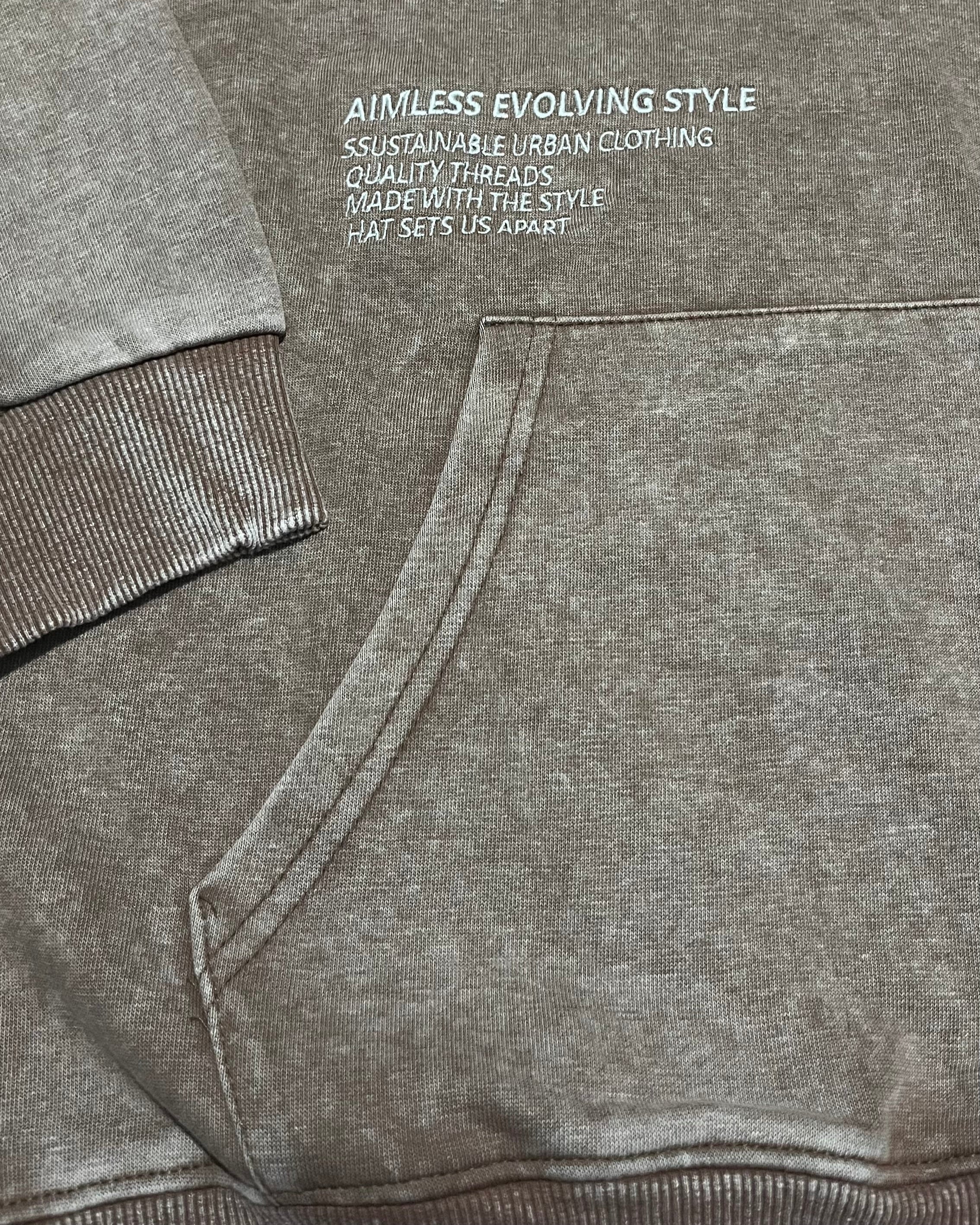 HOODIE MOCA EMBORDARY