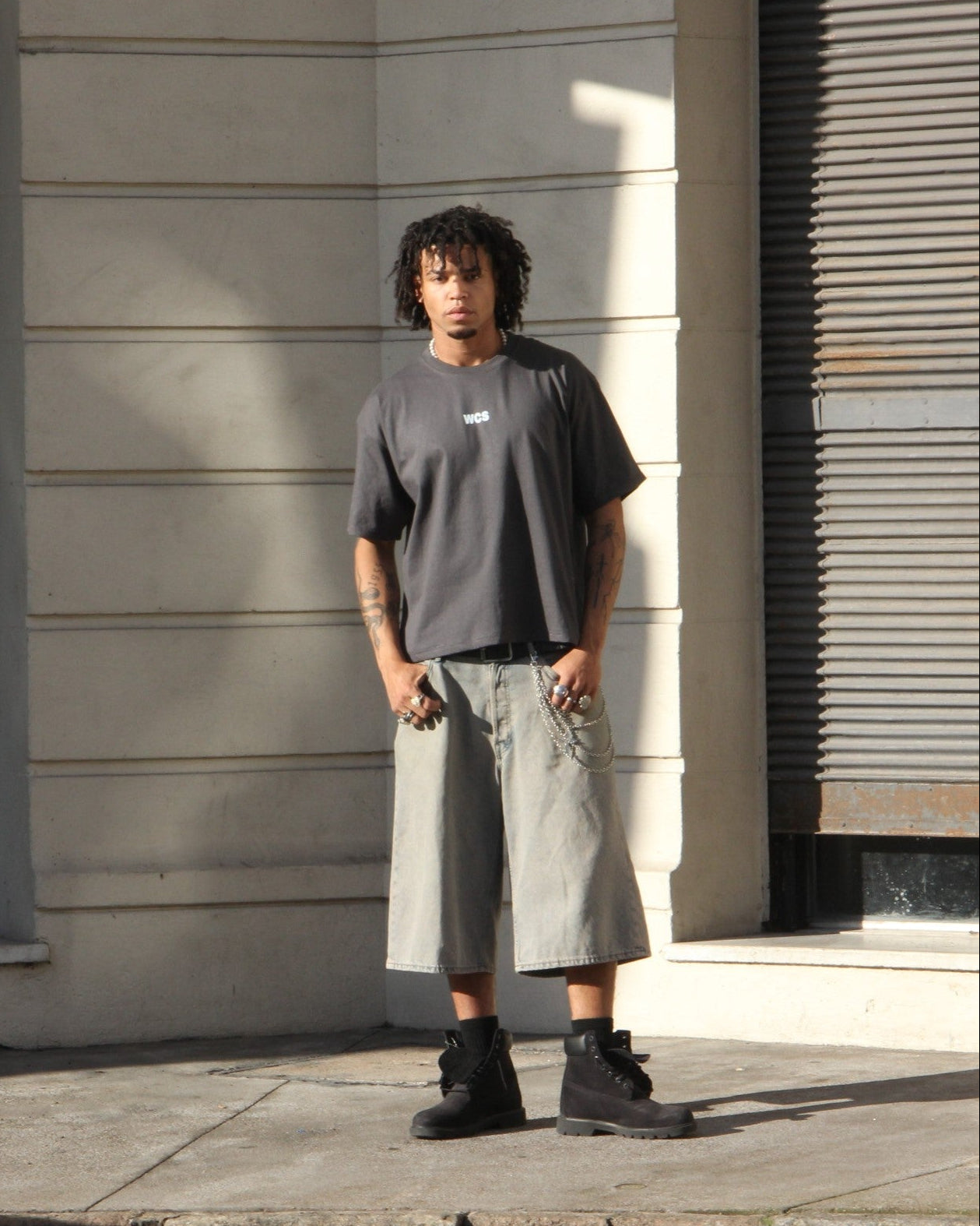 Remera Attitude and Confidence Grey