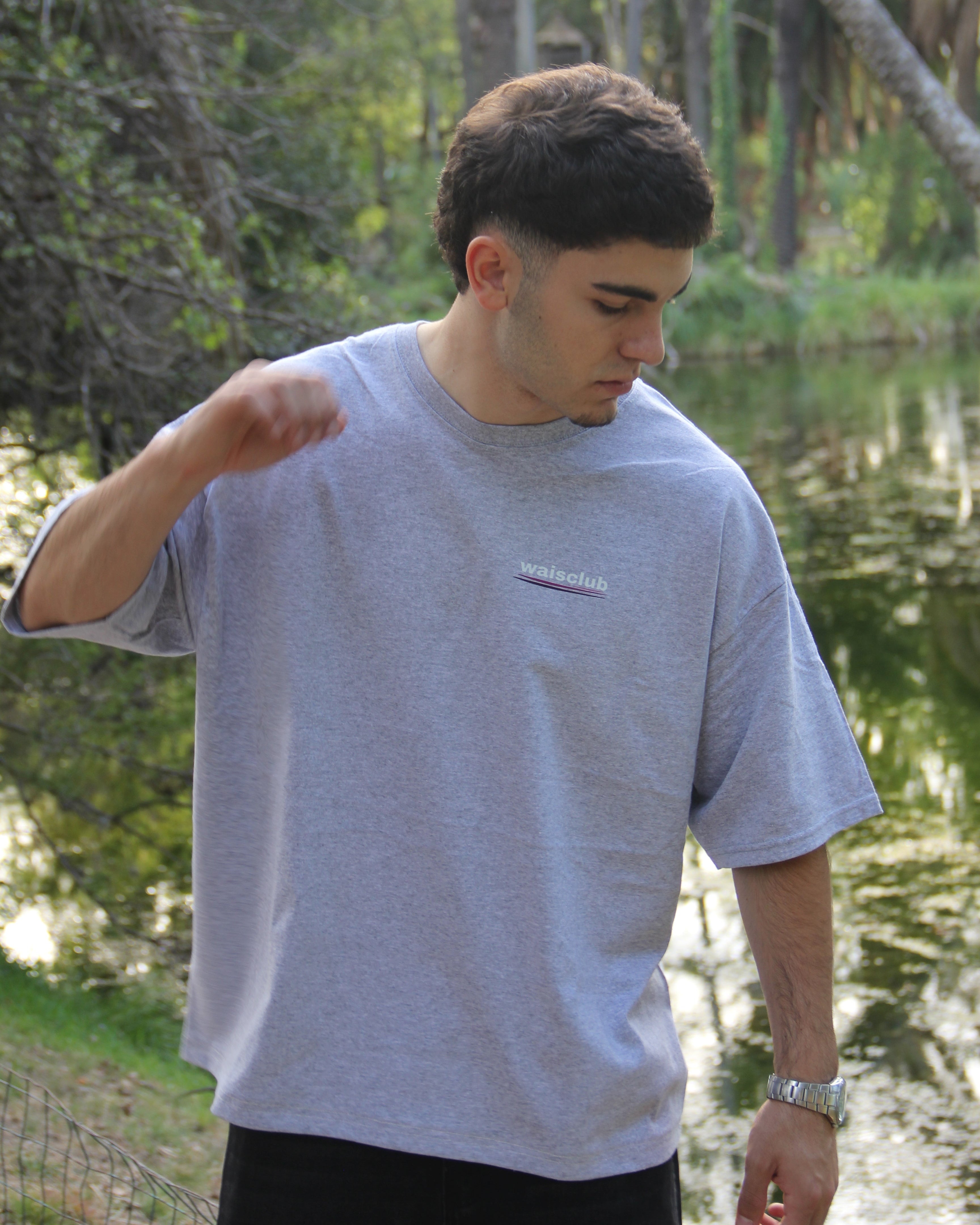 REMERA ENJOY GREY