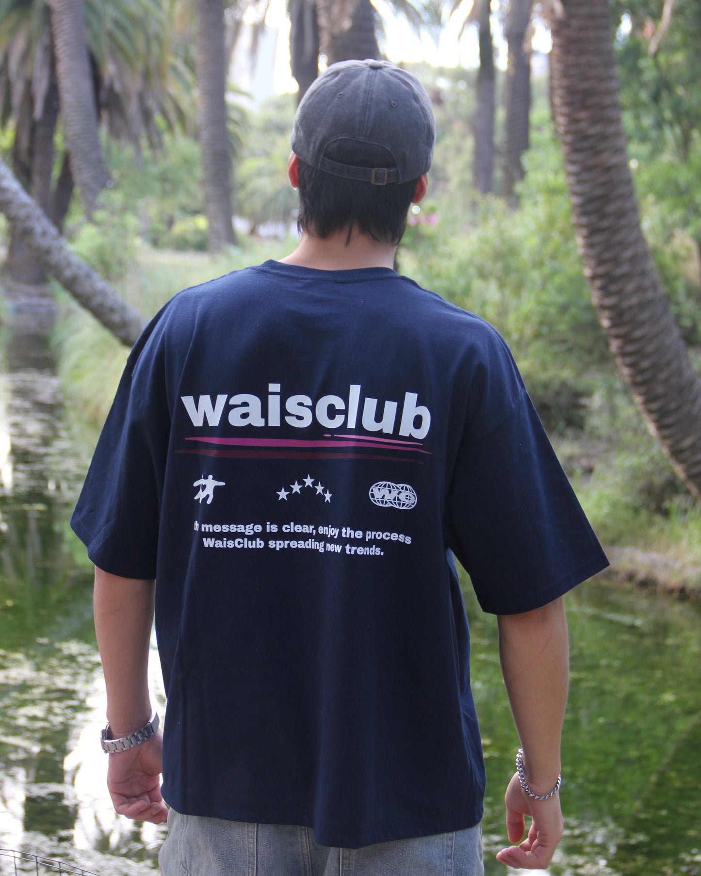 Remera Enjoy Blue Navy