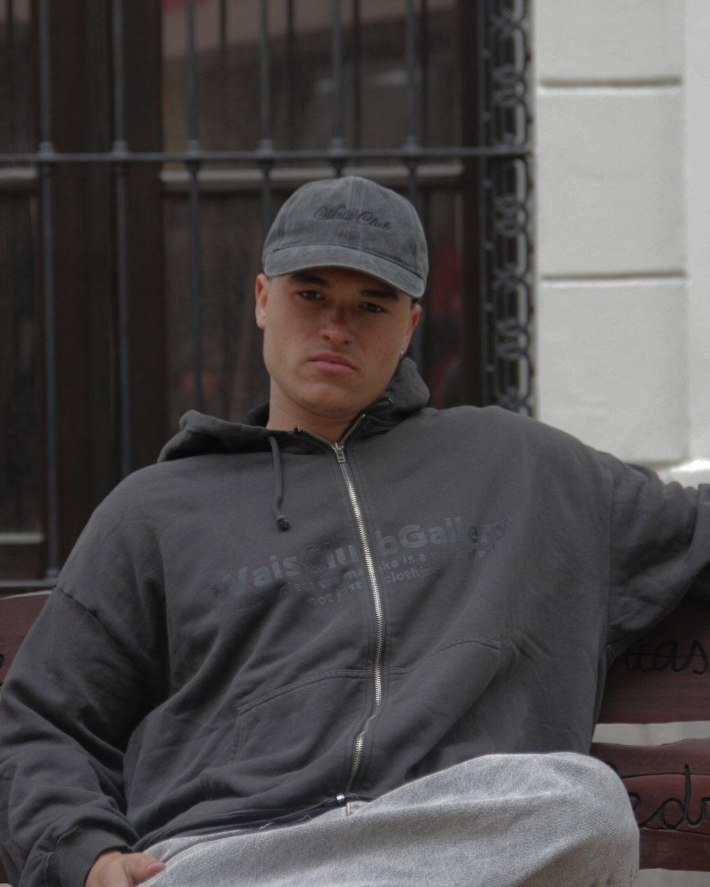 CAMPERA BOXY ASH GREY