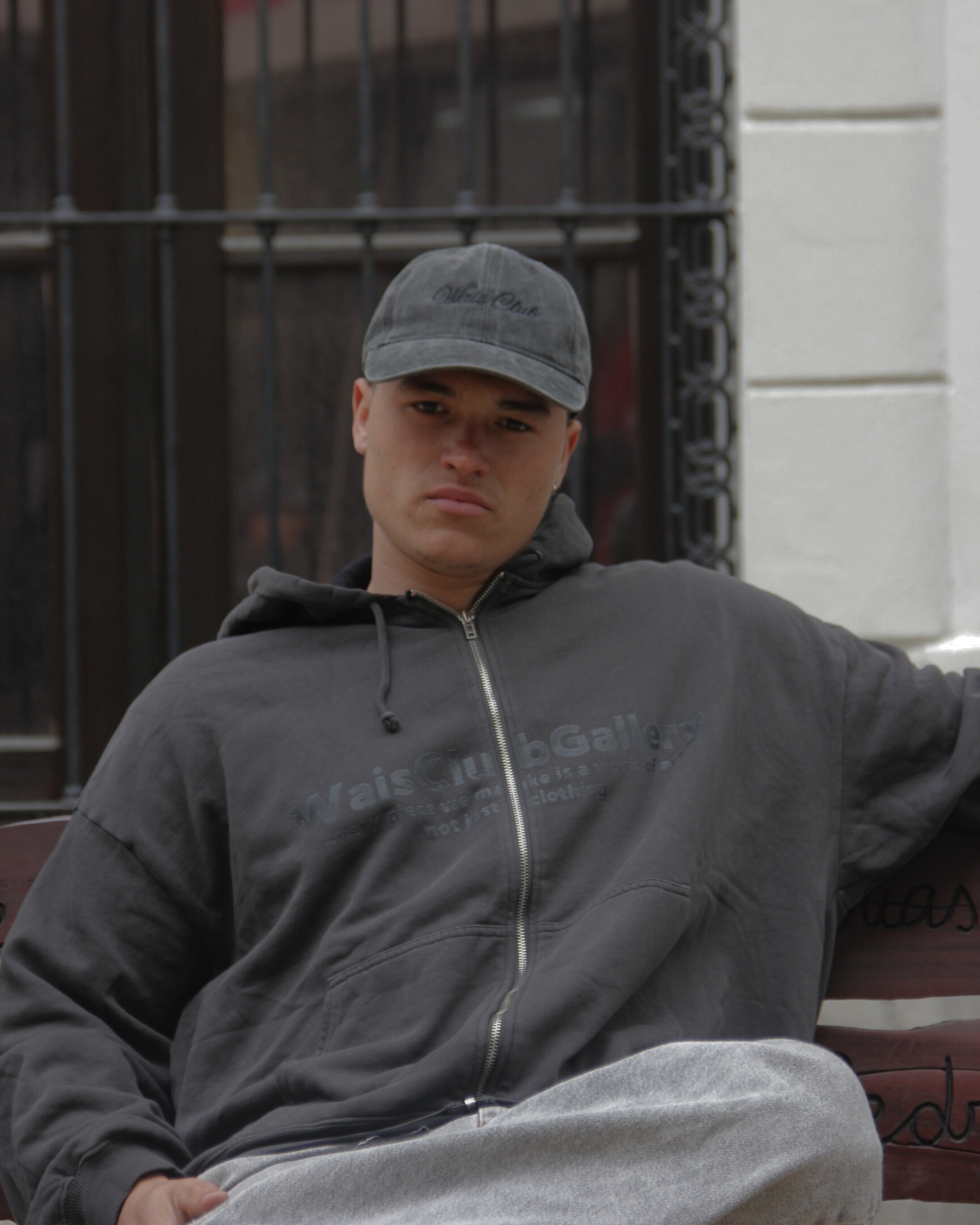 CAMPERA BOXY ASH GREY