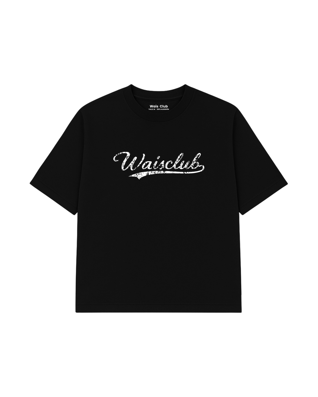 REMERA BLACK UNDERLINED