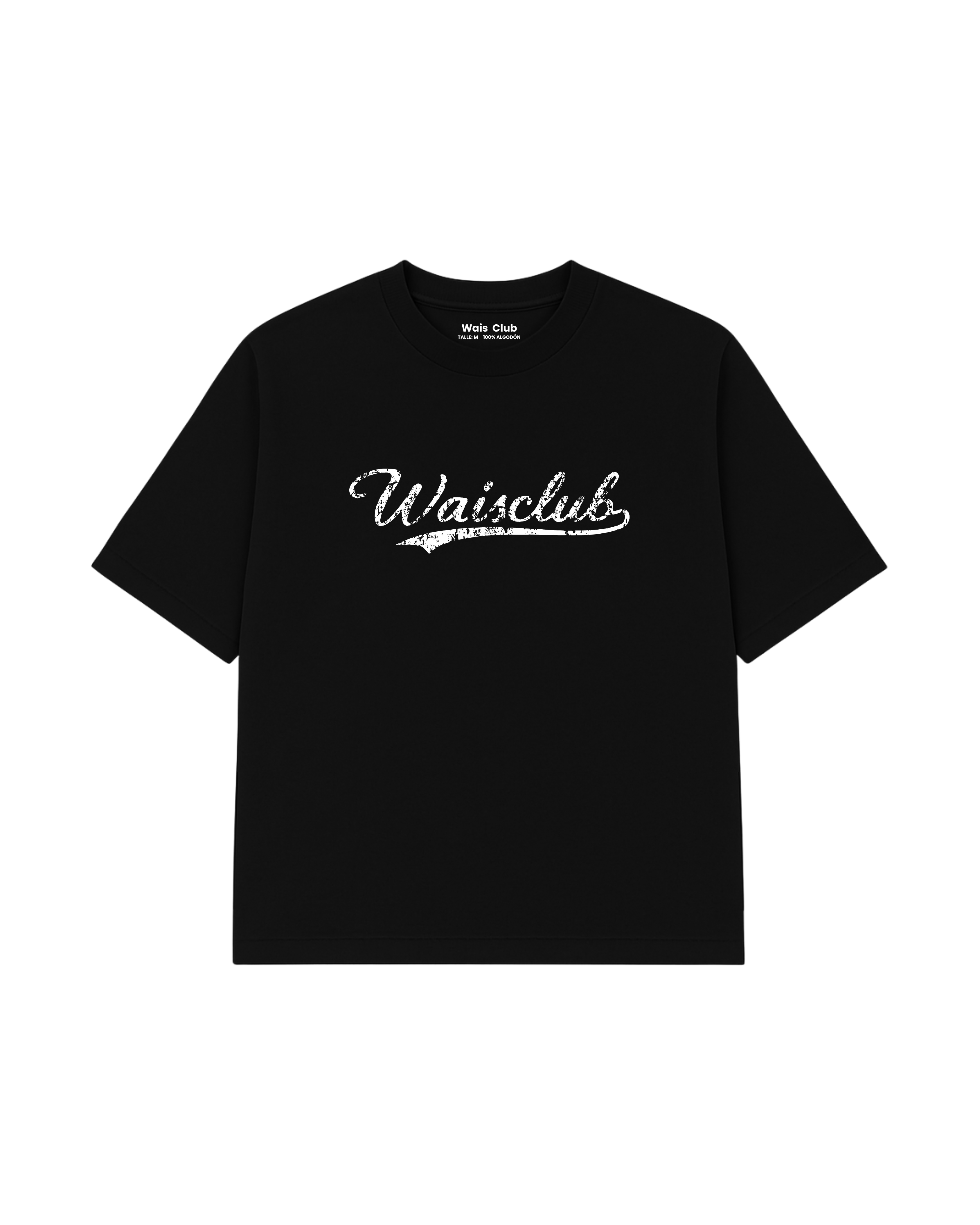 REMERA BLACK UNDERLINED