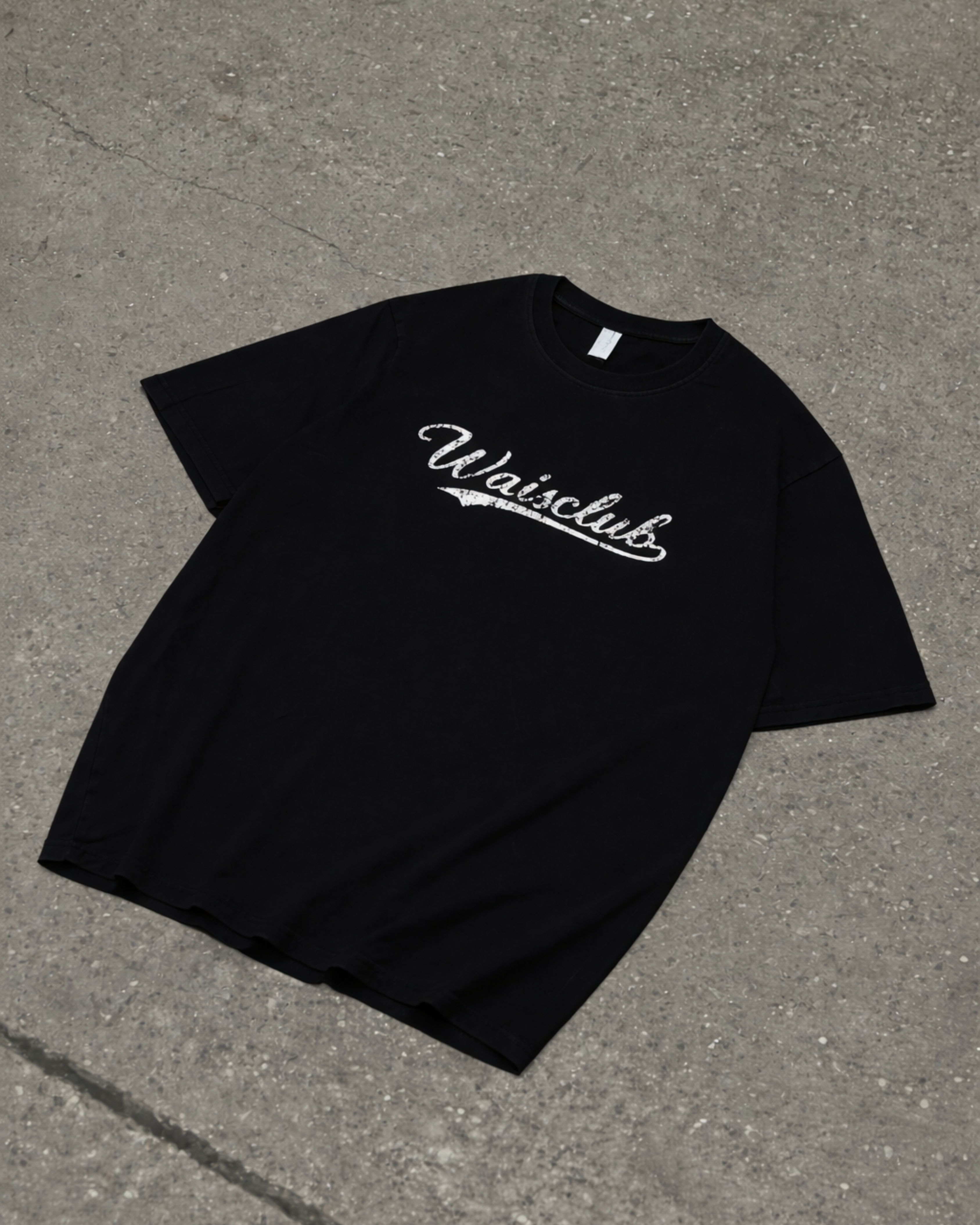 REMERA BLACK UNDERLINED